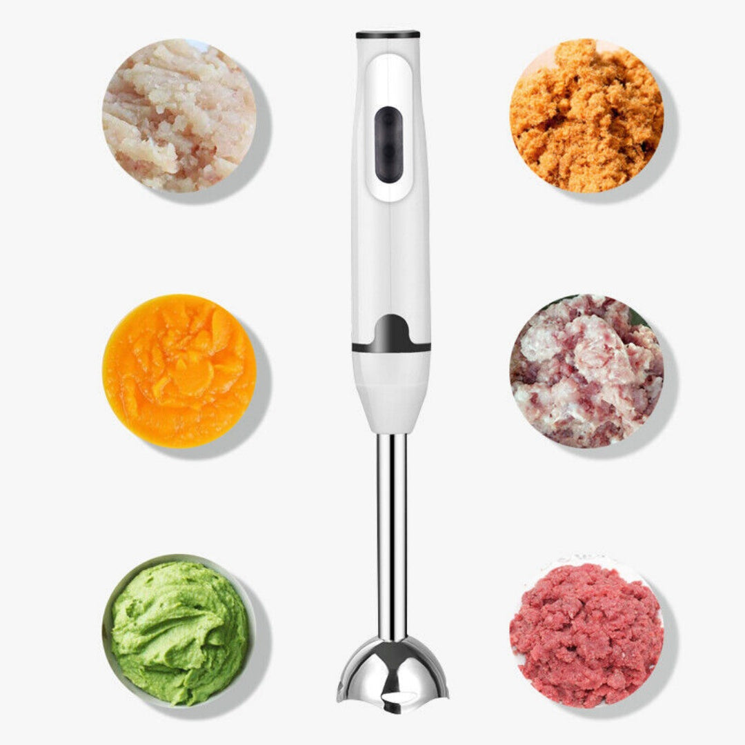 400W Hand Blender Electric Stick Blender Curry Puree Food Mixer Liquidiser NEW